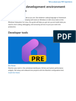 Windows Dev Environment