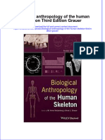 (Download PDF) Biological Anthropology of The Human Skeleton Third Edition Grauer Online Ebook All Chapter PDF