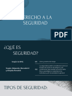 Seguridad Personal y Juridica (Esposición)