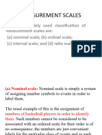 Resaerch Methods Measurement Scalesppt