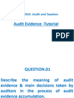 Audit Evidence