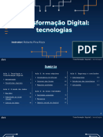 Transformacao Digital Tecnologias