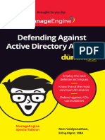 Defending Against Active Directory Attacks For Dummies