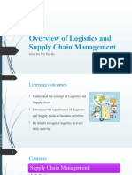  Overview of Logistics and Supply Chain 