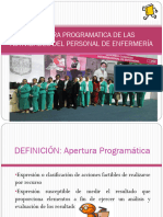 Apertura Programatica de Act. 25 01 17