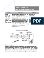 Fault Code 434