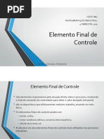 Elemento Final de Controle