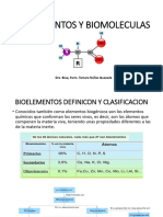 Bioelementos y Biomeoleculas