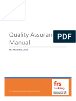 FRST Qa Manual