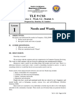 Tle-9 Css q4 w3-4 m2 Lds Needs-And-wants RTP