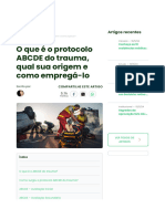 ABCDE Do Trauma - O Que Significa, Origem e Como Aplicar?