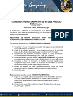 Propuesta Constitucion de Fundacion de Interes Privado Panama (Cliente Final)