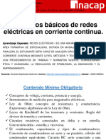 Unid.Nº1 - Conceptos Básicos de Redes Eléctricas en Corriente Continua.