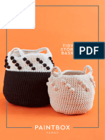 Tidy Up Storage Baskets in Paintbox Yarns Downloadable PDF - 2