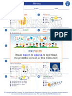 Worksheet Science Grade 1 The Sky 0