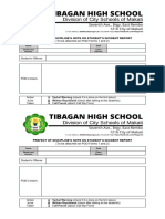 Format - Incident Report PODs Note