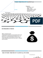 Post-Covid Recovery Trends in National Income