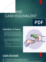 Chapter 1 Cash and Cash Equivalents