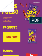 Mercadotecnia de Takis Fuego