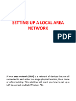 Setting Up A Local Area Network LAN