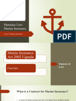 6.maritime Law-Marine Insurance