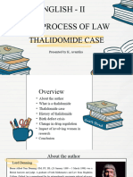 Thalidomide Case