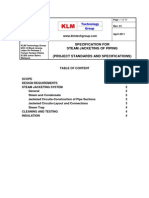 Project Standards and Specifications Steam Jacketing of Piping Rev01