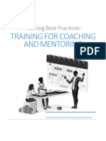 Best Practices Coaching and Mentoring