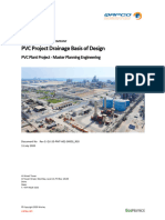 PVC Project Drainage Basis of Design