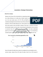 Representative-Strategic Partnerships Assignment