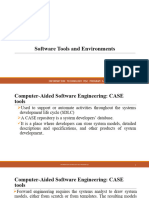 SE Tools and Invironment