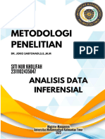 ANALISIS DATA INFERENSIAL Siti Nur Kholifah