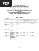 SRS M SC Chemistry CBCBCASS 2012 13 UOM Order No. AC.2