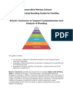 Blooms Taxonomy A Guide To Support Family Learning