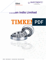 ACMIIL Retail Research Investment Idea - Timken India Limited