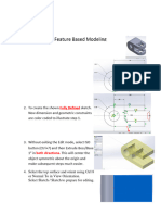 Feature Based Modeling