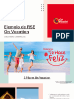 Ejemplo de RSE On Vacation