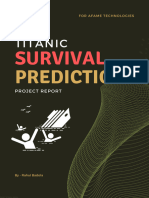 Titanic Survival Prediction