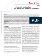 Mechanisms of Microbiota Modulation Implications.28