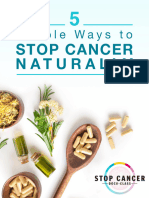 5 Simple Ways To Stop Cancer Naturally