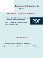 2a Aula - Quantificação de Operações