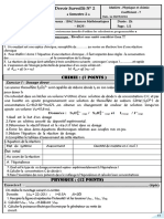 Controle 2 Semestre 2 1BAC SM BIOF-2023-2024 GS Universalis