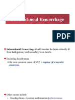 Subarachnoid Hemorrhage