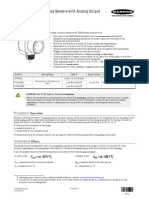 U-Gage QT50ULB Series Sensors With Analog Output: Datasheet