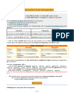 Voix Active Ou Passive (Corrigé)