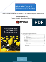 14 - Distribuciones de Muestreo - Una Población y Dos Poblaciones