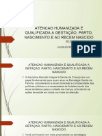 Atenção Humanizada e Qualificada - Saúde Materno Infantil