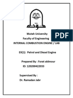 Petrol and Diesel Engine