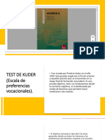 Presentacion TEST de Kuder