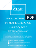 Lista Profesional Marzo 2023